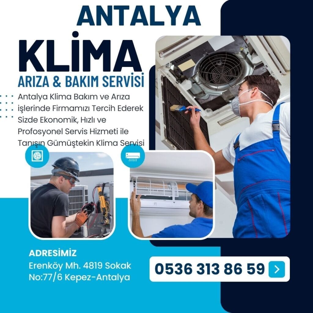 antalya kepez klima servisi telefon numarasi