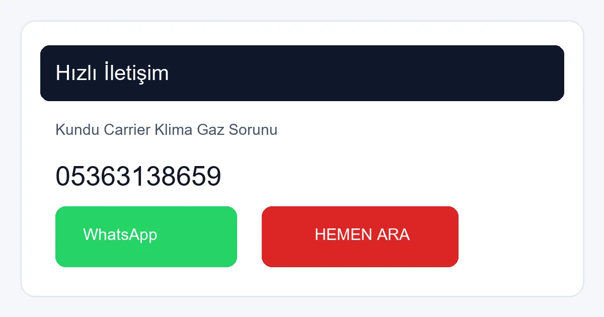 Gümüştekin Klima Kundu servis çağrı merkezi