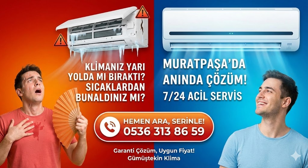 Antalya Arçelik klima bakım onarım ve buzlanma sorunu teknik servis desteği