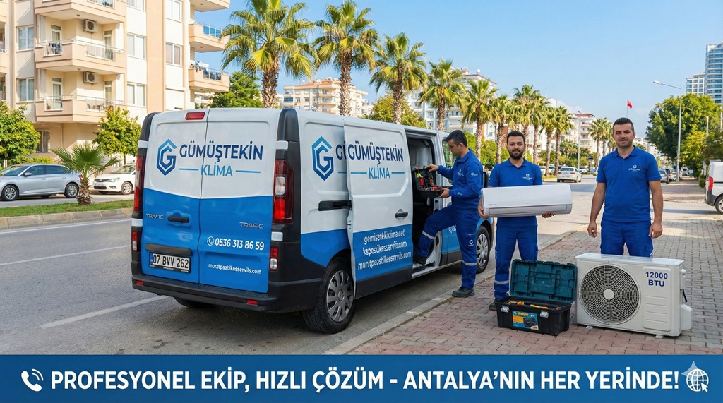 Kepez bölgesinde profesyonel klima servisi, bakım ve tamir hizmeti